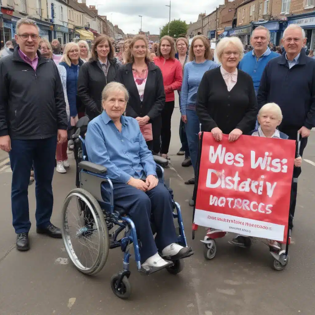 Community Rally Calls for Improved Disability Access in West Kirby